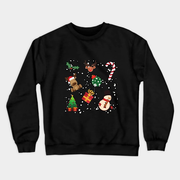 Merry Christmas. Crewneck Sweatshirt by create